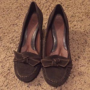 Nurture brown suede dress shoes